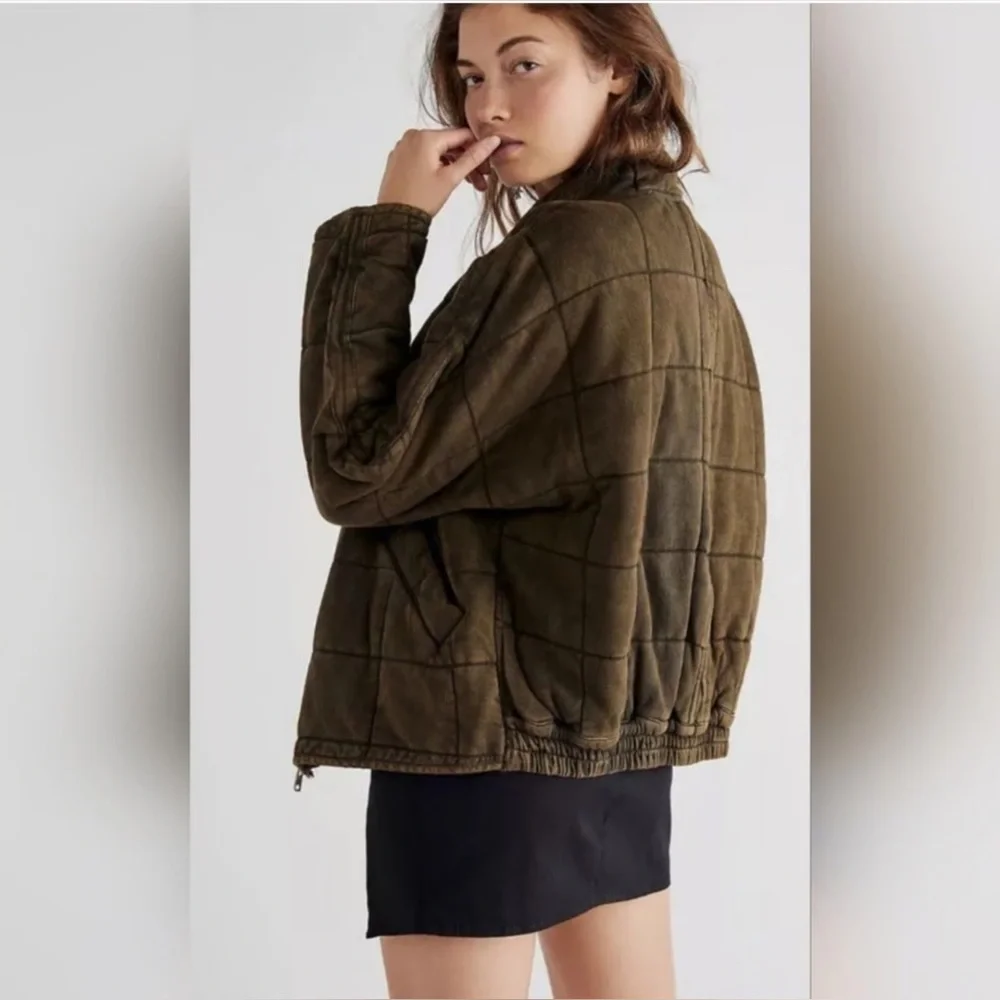 Free People Dolman Quilted Jacket XL - Picture 4 of 6
